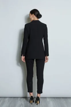 Elie Tahari Asymmetric Single Button Blazer- Jackets & Blazers