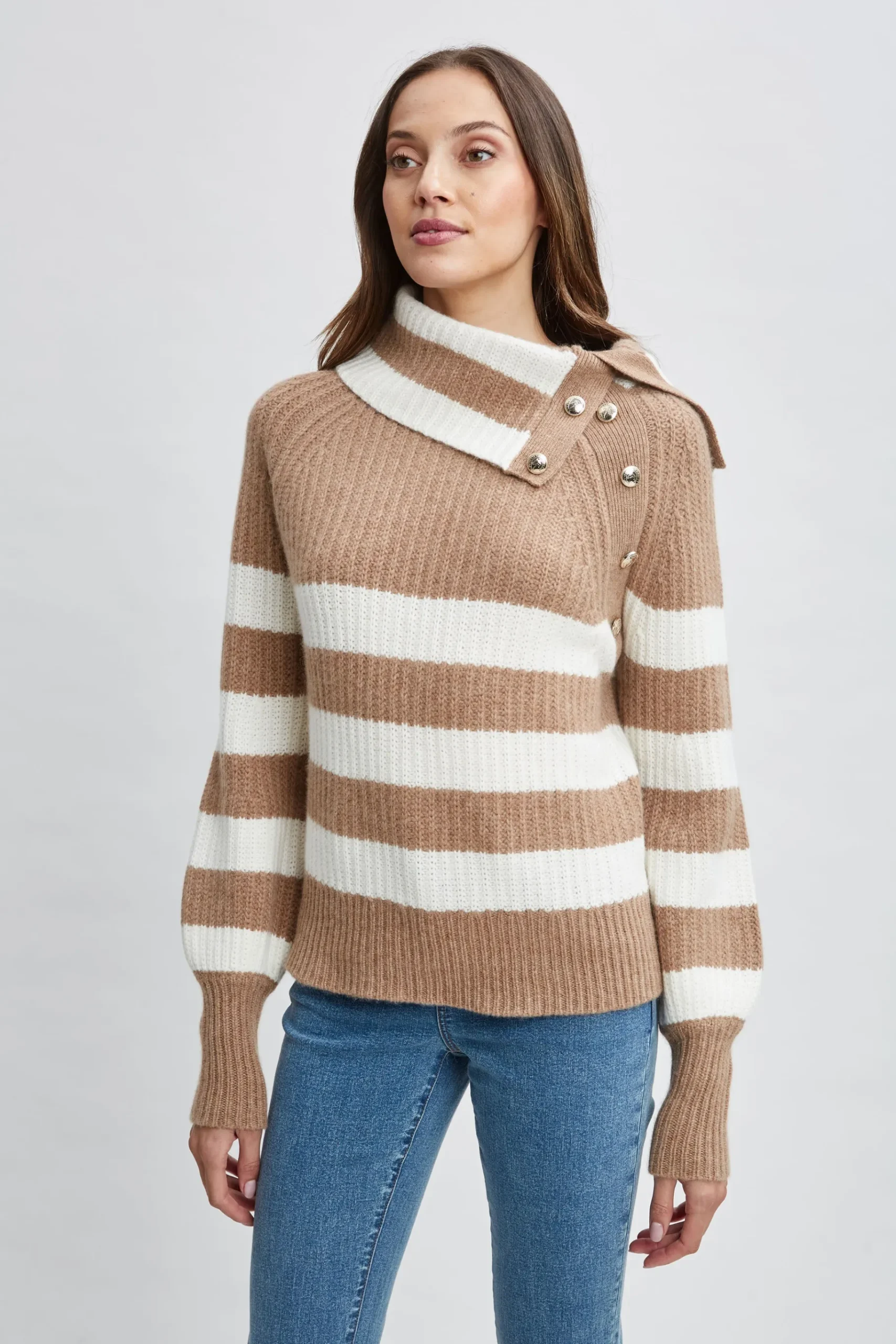 Elie Tahari Cashmere Stripe Sweater- Tops & Sweaters