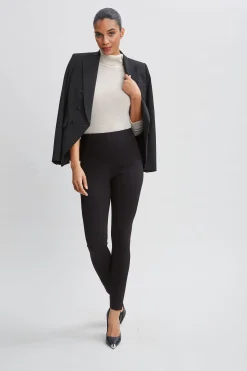 Elie Tahari Contour Seam Leggings- Bottoms