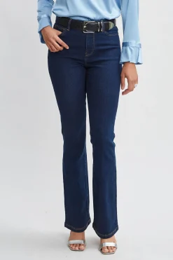 Elie Tahari Fit & Flare Jeans- Bottoms