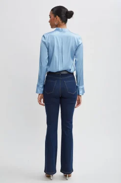 Elie Tahari Fit & Flare Jeans- Bottoms