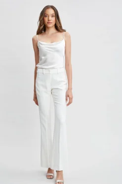 Elie Tahari Fit & Flare Pant- Bottoms|Suiting
