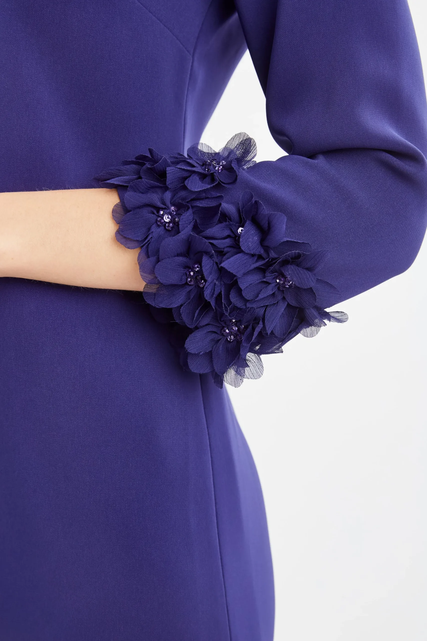 Elie Tahari Flower Sleeve Shift Dress- Dresses & Jumpsuits