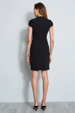 Elie Tahari Freida Dress- Dresses & Jumpsuits|Short Sleeve Dresses