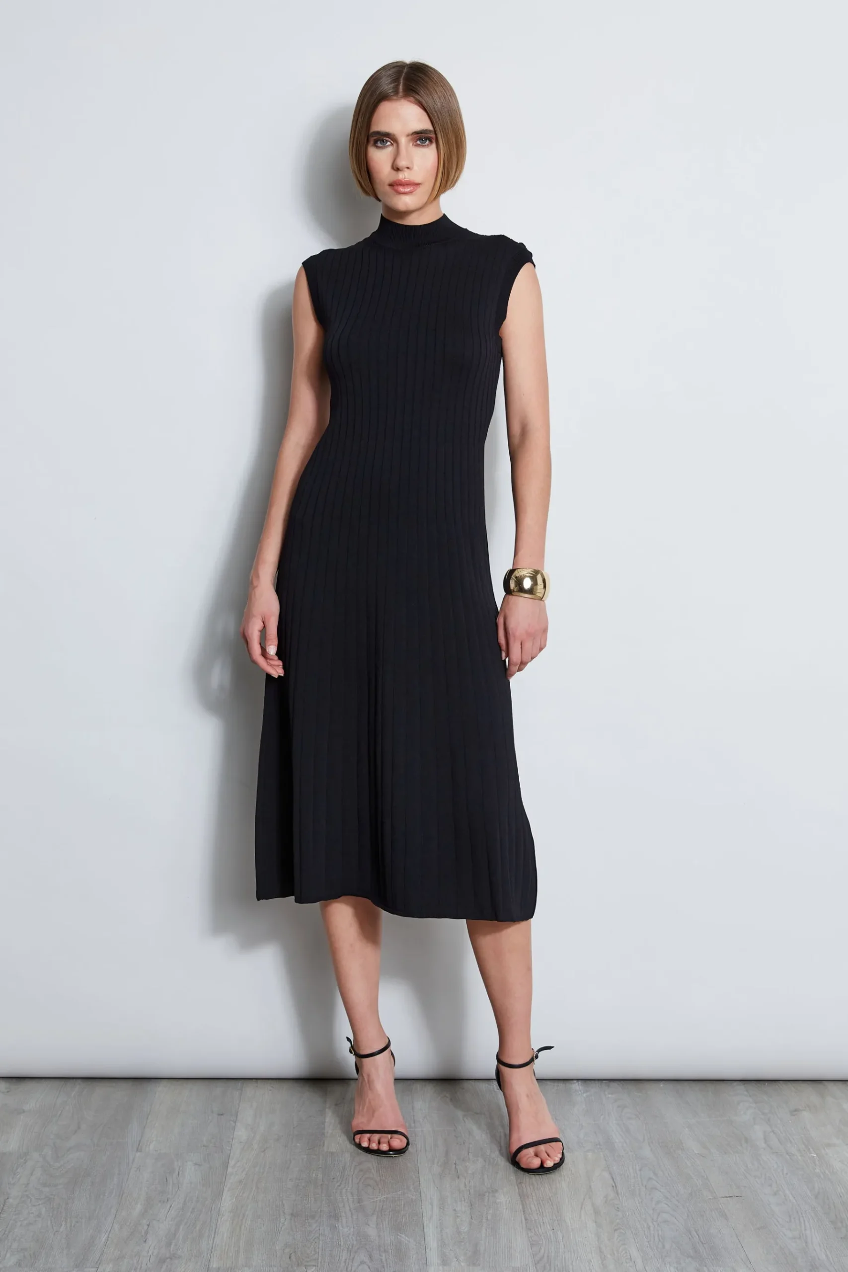 Elie Tahari Knit Midi Dress- Dresses & Jumpsuits|Sleeveless Dresses