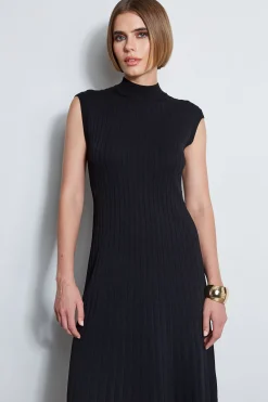 Elie Tahari Knit Midi Dress- Dresses & Jumpsuits|Sleeveless Dresses