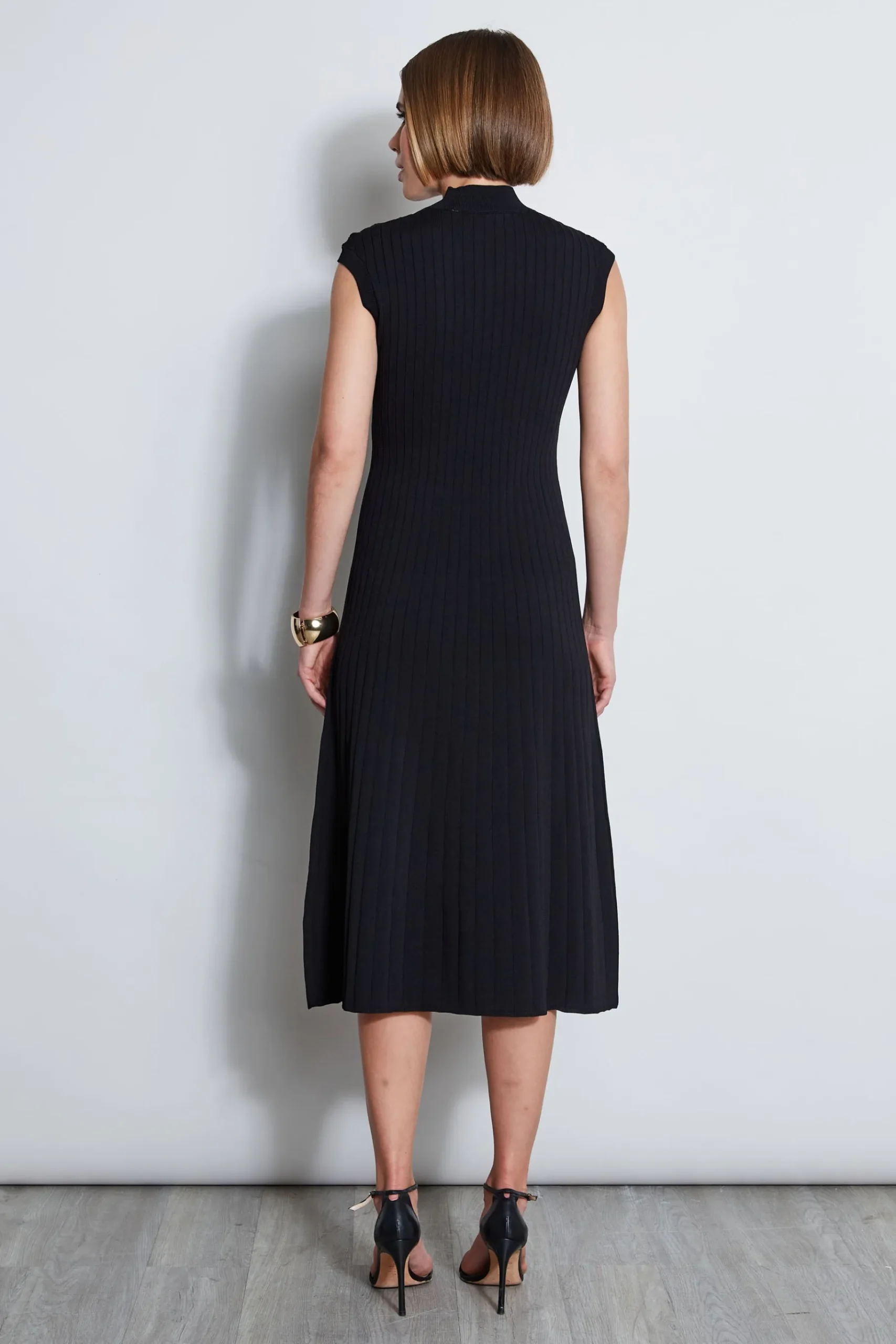 Elie Tahari Knit Midi Dress- Dresses & Jumpsuits|Sleeveless Dresses