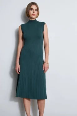 Elie Tahari Knit Midi Dress- Dresses & Jumpsuits|Sleeveless Dresses