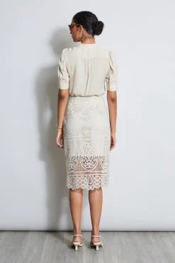 Elie Tahari Lace Skirt- Bottoms