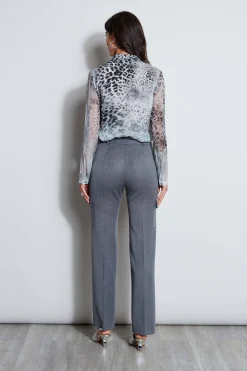 Elie Tahari Metallic Cargo Pant- Bottoms|Suiting