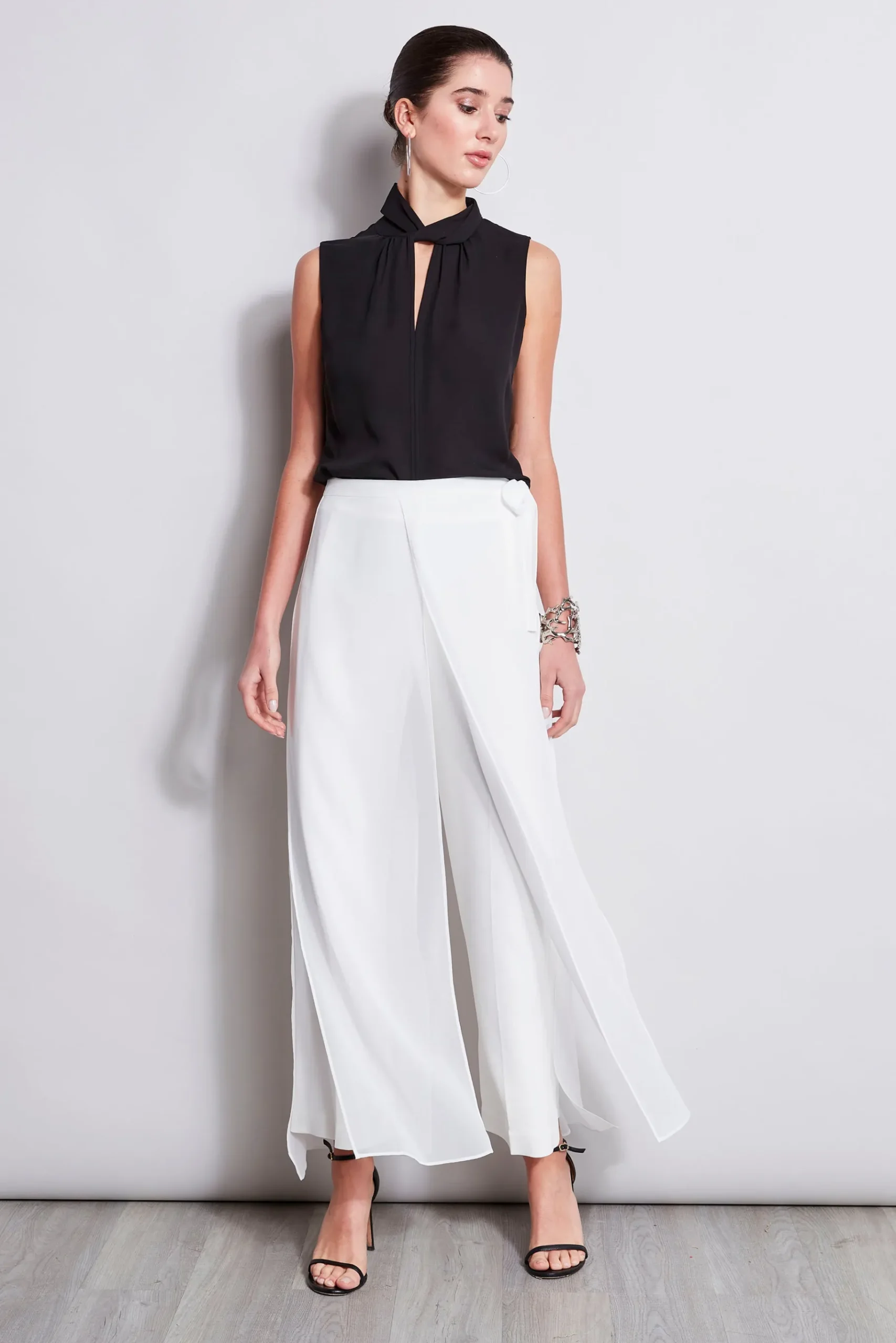 Elie Tahari Overlay Pant- Bottoms