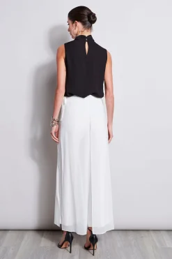 Elie Tahari Overlay Pant- Bottoms