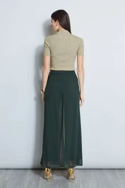 Elie Tahari Overlay Pant- Bottoms
