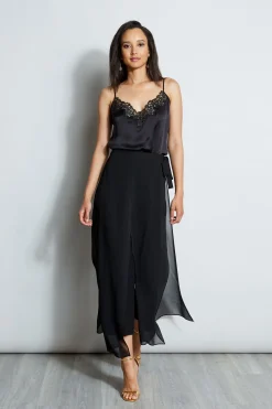 Elie Tahari Overlay Pant- Bottoms