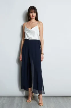 Elie Tahari Overlay Pant- Bottoms