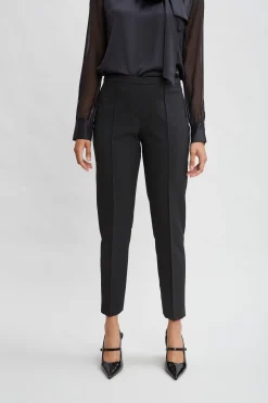 Elie Tahari Pintuck Slim Pant- Bottoms|Suiting