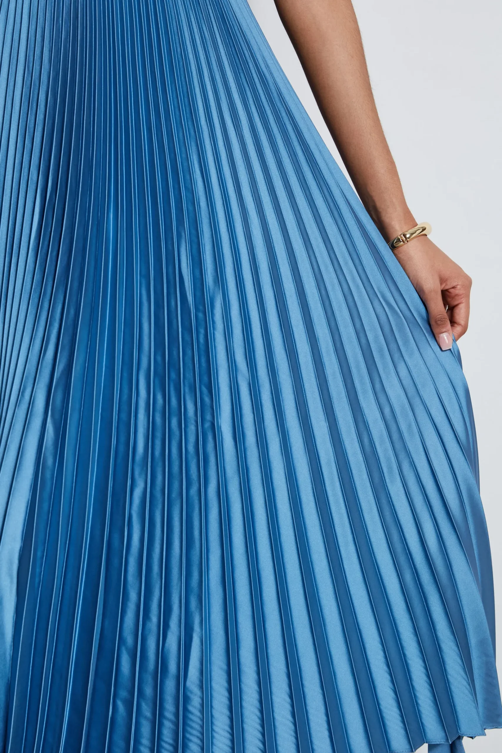 Elie Tahari Pleated Midi Dress- Dresses & Jumpsuits|Midi Dresses