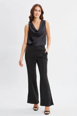Elie Tahari Rhinestone Embellished Pants- Bottoms|Suiting