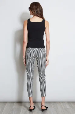 Elie Tahari Scallop Hem Sweater Tank- Tops & Sweaters