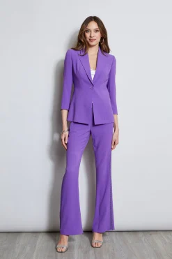 Elie Tahari Single Breasted Dart Blazer- Jackets & Blazers