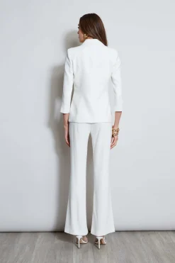 Elie Tahari Single Breasted Dart Blazer- Jackets & Blazers