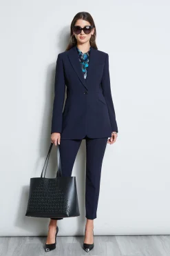 Elie Tahari Single Button Blazer- Jackets & Blazers