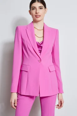 Elie Tahari Single Button Blazer- Jackets & Blazers