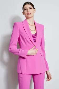 Elie Tahari Single Button Blazer- Jackets & Blazers
