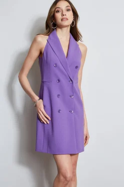 Elie Tahari Sleeveless Double Breasted Blazer Dress- Dresses & Jumpsuits|Sleeveless Dresses