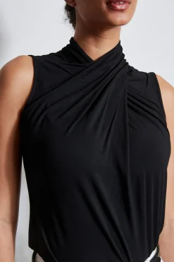 Elie Tahari Sleeveless Twist Knit- Tops & Sweaters
