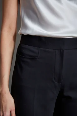 Elie Tahari Slim Cotton Pocket Pant- Bottoms