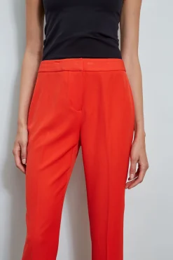 Elie Tahari Slim Fit Ankle Pant- Bottoms