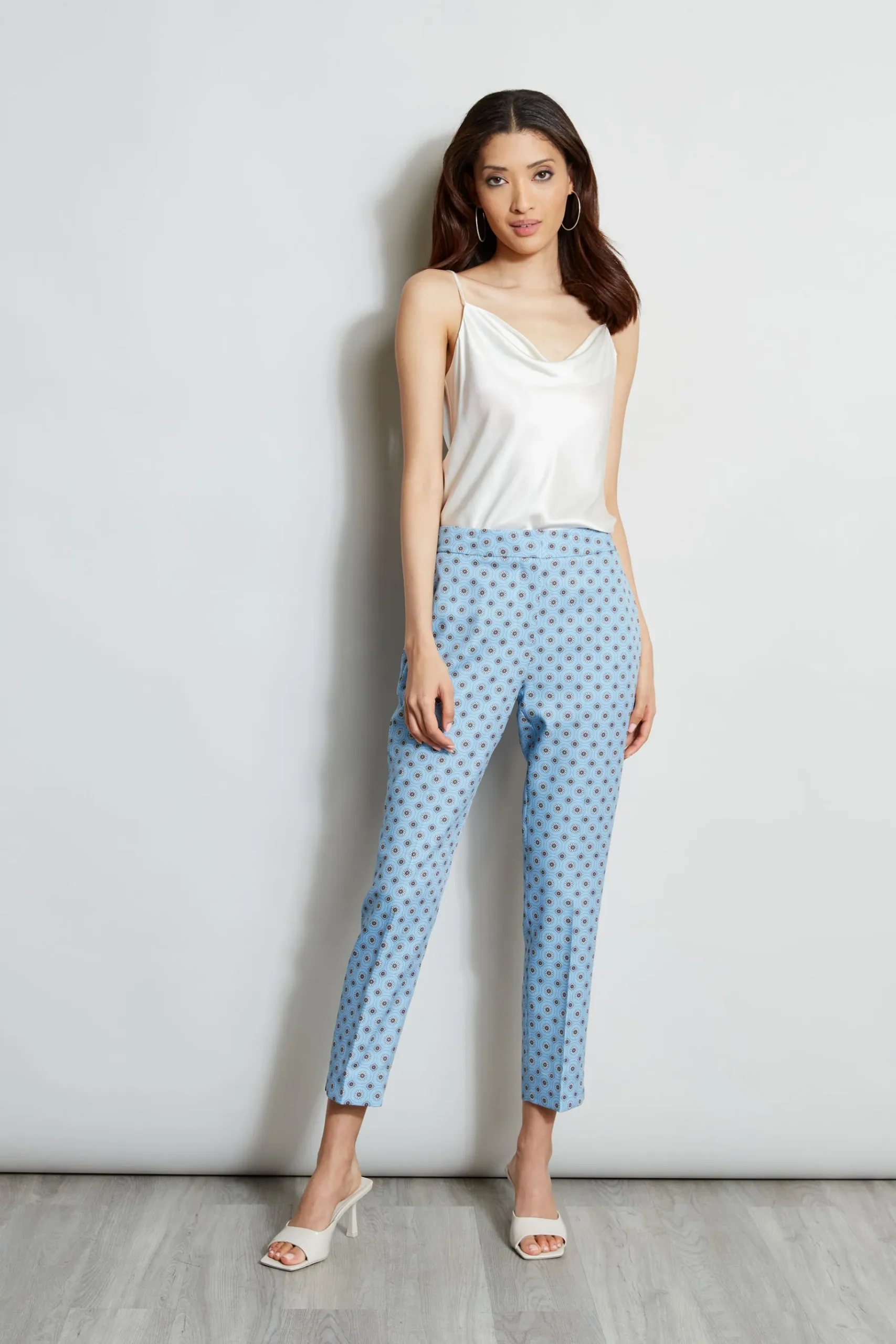 Elie Tahari Sun Print Pant- Bottoms