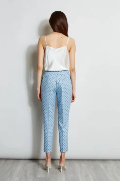 Elie Tahari Sun Print Pant- Bottoms
