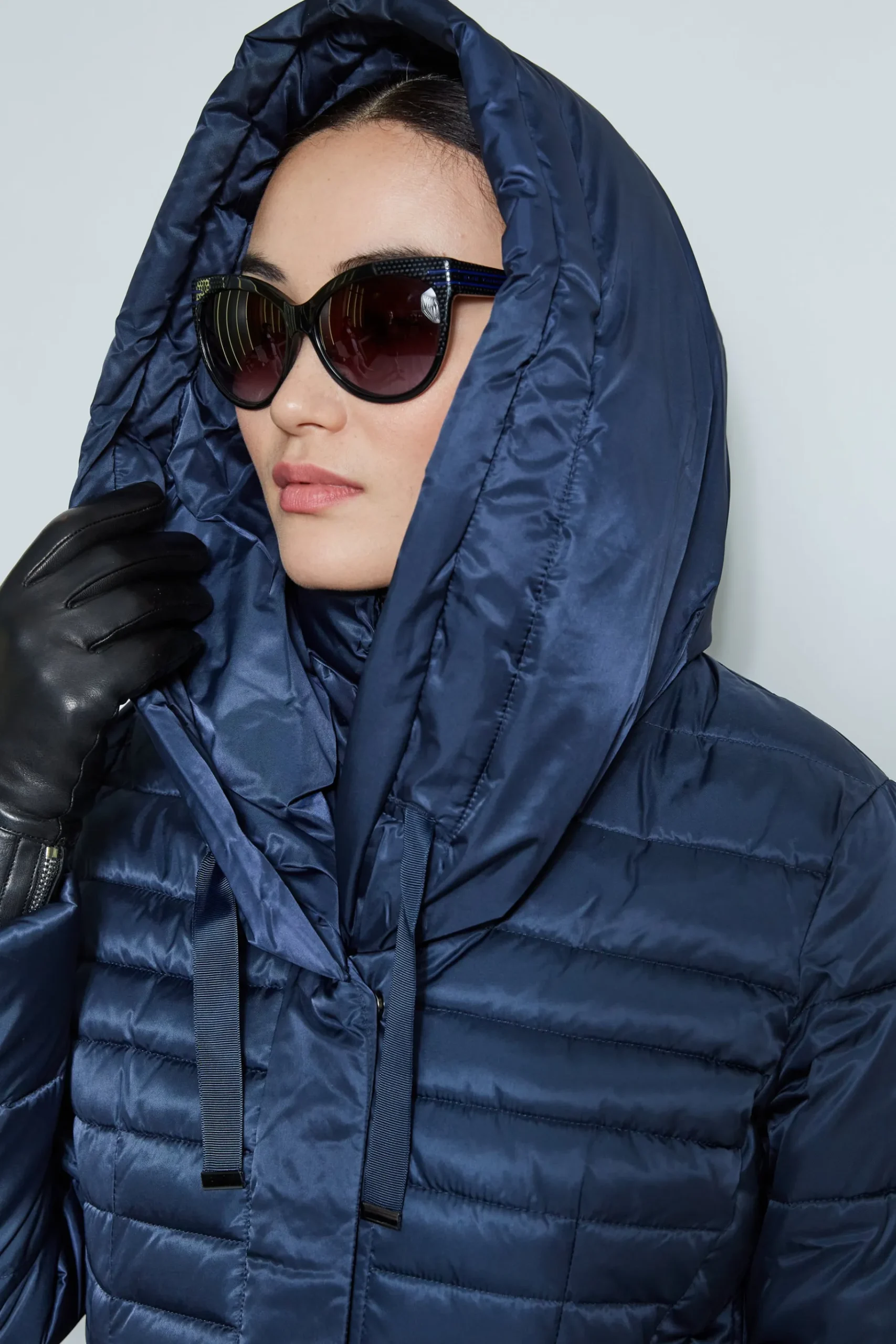 Elie Tahari Tahari Double Layer Long Puffer Coat- Coats