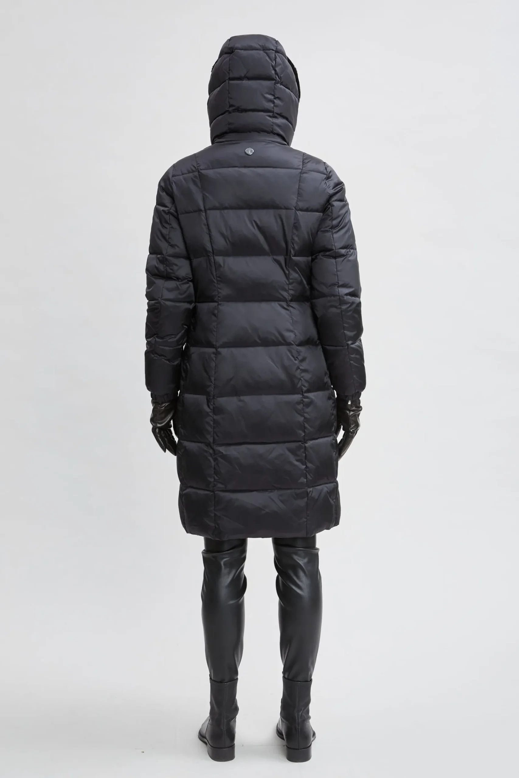 Elie Tahari Tahari Faux Fur Trimmed Puffer Coat- Coats