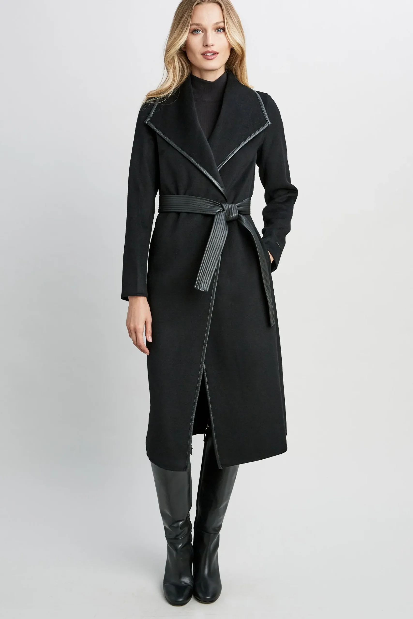 Elie Tahari Tahari Juliette Double Face Wool Coat- Coats