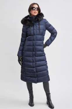 Elie Tahari Tahari Maxi Layer Puffer Coat- Coats