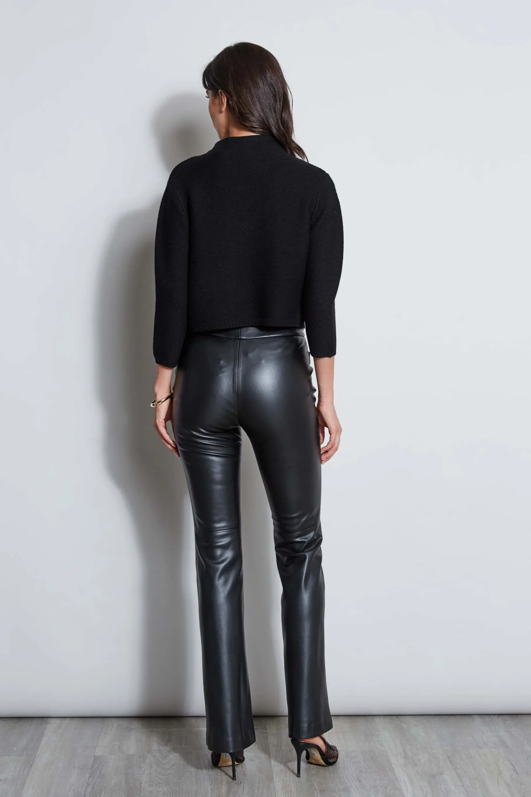 Elie Tahari Two Button Wool Sweater- Tops & Sweaters|Suiting