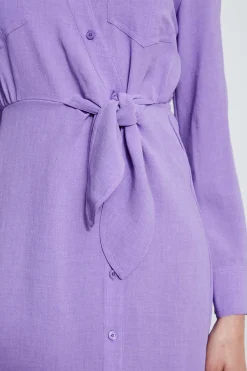 Elie Tahari Utility Tie Shirt Dress- Dresses & Jumpsuits