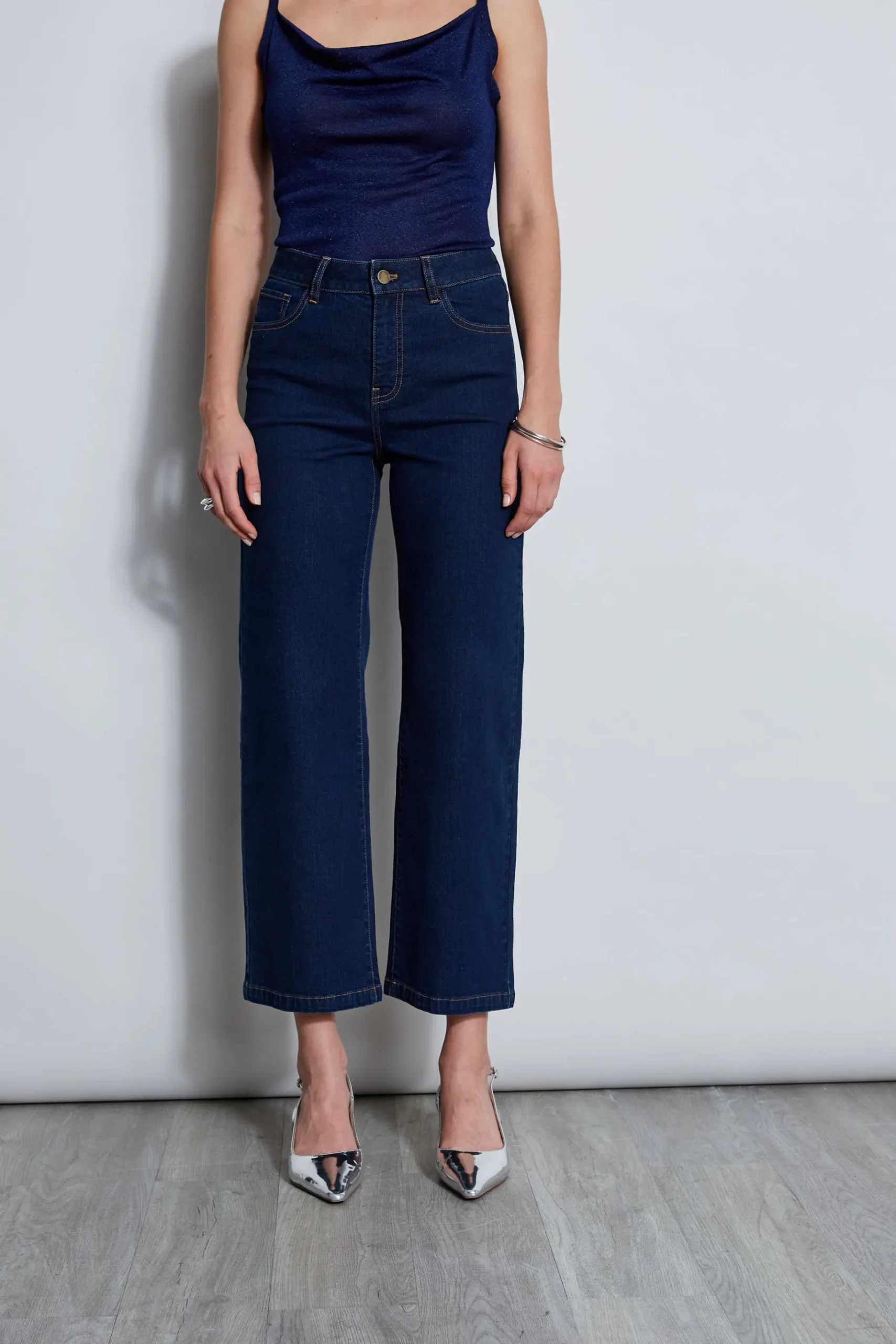 Elie Tahari Wide Leg Jean- Bottoms