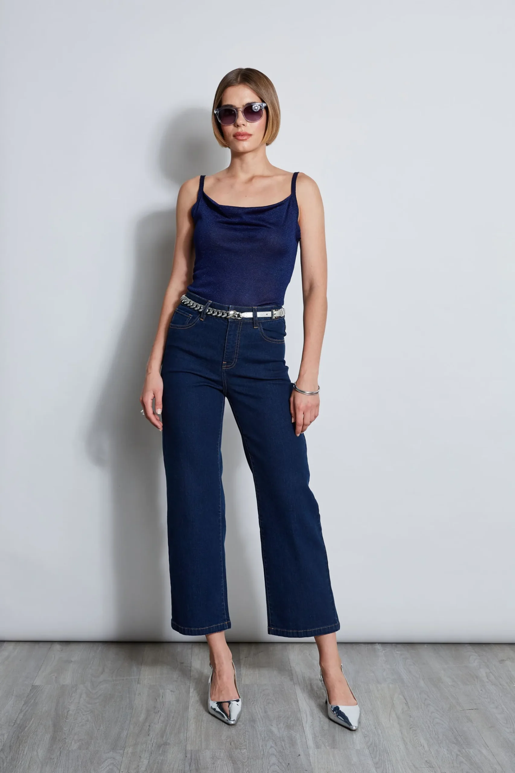 Elie Tahari Wide Leg Jean- Bottoms
