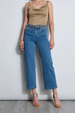 Elie Tahari Wide Leg Jean- Bottoms