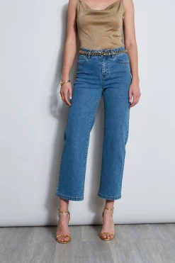 Elie Tahari Wide Leg Jean- Bottoms