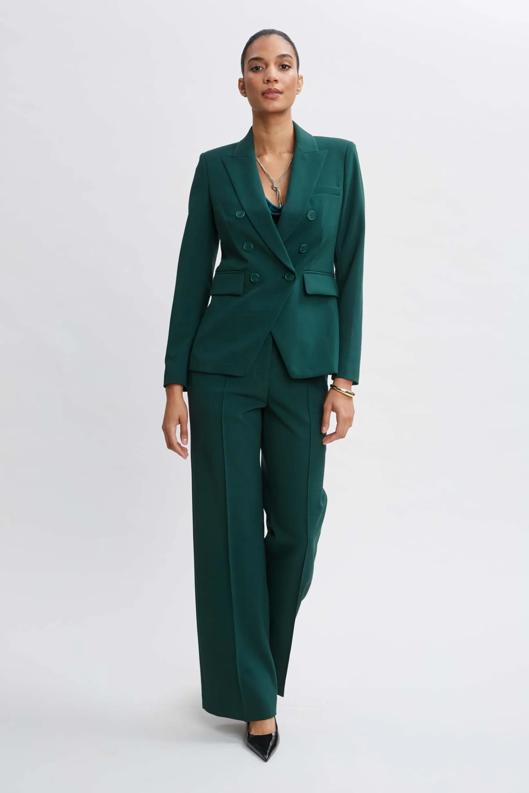 Elie Tahari Wide Leg Pant- Bottoms|Suiting