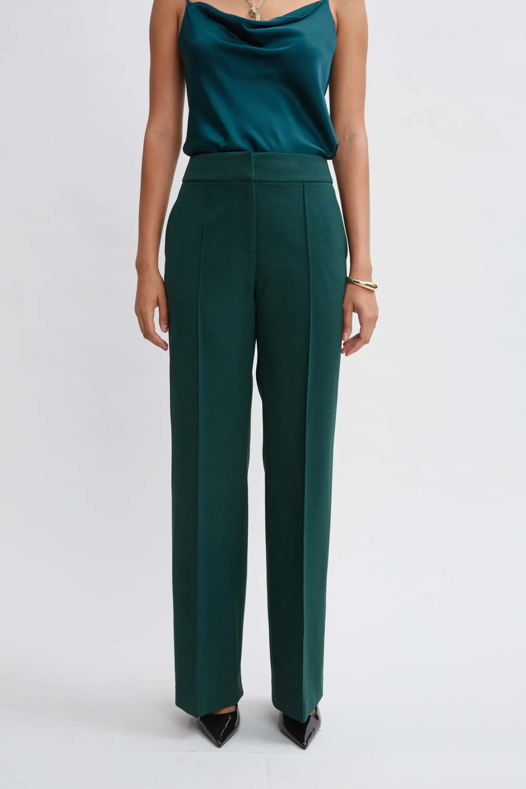 Elie Tahari Wide Leg Pant- Bottoms|Suiting