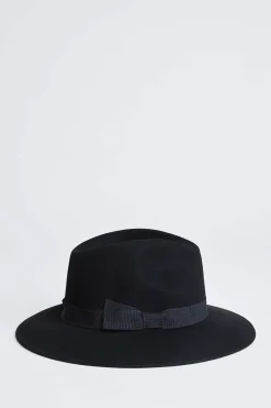 Elie Tahari Wool Fedora Hat- Fragrance|Gloves