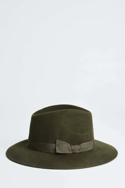 Elie Tahari Wool Fedora Hat- Fragrance|Gloves